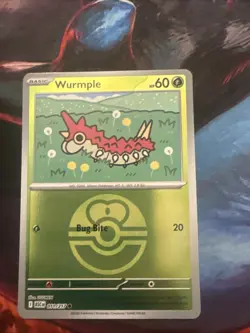 Pokemon WURMPLE 011/217 - Ascended Heroes Reverse Holo Love Ball 💚 ASC English - Image 1