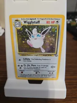 Wigglytuff Jungle 16/64 Holo Unlimited Holo Rare. Pokemon Vintage - Image 1
