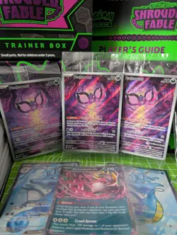 Shrouded Fable Pokemon Center Elite Trainer Box ETB x2 Standard ETB - OPENED - Image 2