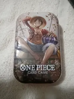 One Piece TCG Factory Sealed Mini Tin Vol.2 OP13 English 2 Packs + Promo Pack - Image 1