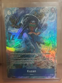 Kuzan Rare Alt Art OP12-043 Bandai One Piece CCG Legacy Of The Masters - Image 1
