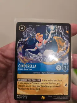 Cinderella #155 Whispers In the Well Legendary Non-Foil Disney Lorcana - Image 1
