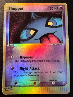Shuppet 43/97 EX Dragon Pokemon Card Reverse Holo Foil Rare HP - Image 1