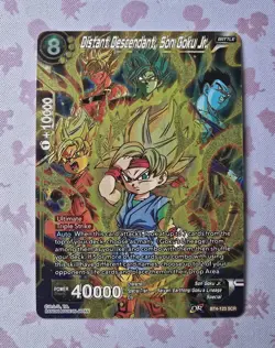 Dragon Ball Super Card Game – Distant Descendant, Son Goku Jr. (BT4-123) SCR NM - Image 1