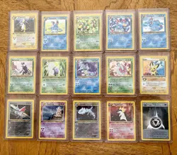 Pokemon NEO GENESIS 2000 WOTC Cards-1st Ed NM-Lot of 359/111 - Image 1