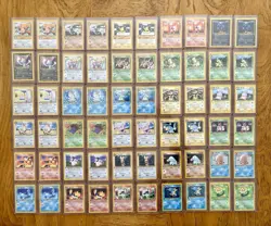 Pokemon NEO GENESIS 2000 WOTC Cards-1st Ed NM-Lot of 359/111 - Image 3