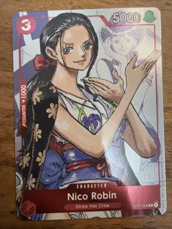 Nico Robin - ST01-008 (Alternate Art) ST01-008 One Piece Promotion Cards Foil - Image 1