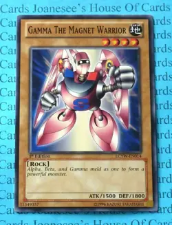 Gamma The Magnet Warrior LCYW-EN014 Common Yu-Gi-Oh Card 1st Edition New - Image 1