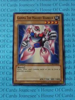 Gamma The Magnet Warrior LCYW-EN014 Common Yu-Gi-Oh Card 1st Edition New - Image 3