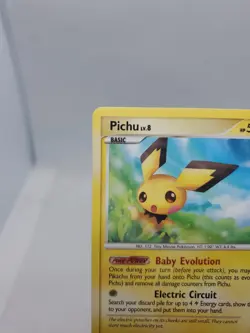 Pokemon TCG Pichu 45/100 Non Holo Uncommon Stormfront Set 2008 Trading Card - Image 2