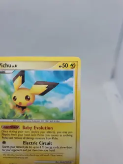 Pokemon TCG Pichu 45/100 Non Holo Uncommon Stormfront Set 2008 Trading Card - Image 3
