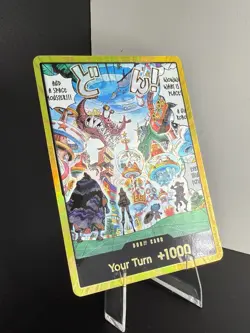 DON!! Card (Egghead) (Gold) The Azure Sea's Seven Foil - Image 3