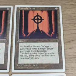 MTG - 4 x Tormod's Crypt - Playset 4x x4 - Chronicles Regular - Image 5