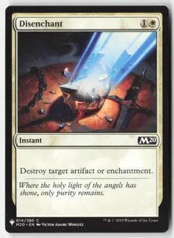 MTG - Disenchant #M20-14 - Regular - PLST The List - Image 1
