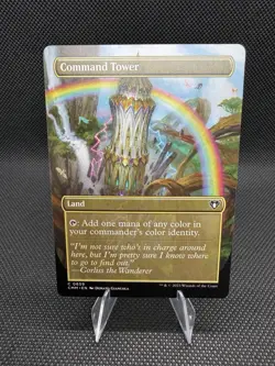 Command Tower (Borderless) Commander Masters Regular - Image 1