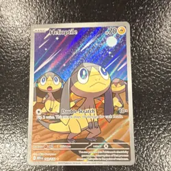 Pokemon Helioptile 143/132 Me01: Mega Evolution Illustration Rare Full Art Holo - Image 1