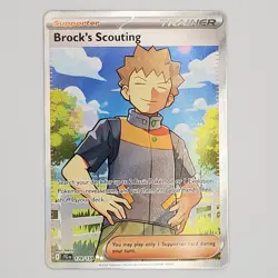 Brock's Scouting - Ultra Rare SV09: Journey Together 179/159 Pokemon TCG - Image 1