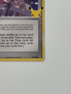 💥 Rocket's Admin Pokemon TCG Card - 86/109 - Celebrations Set Holo Foil Rare NM - Image 4