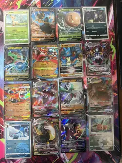 Pokemon 16 Card Lot nm V Max Mega Amazing Ex HOLO Rare Hits Only F89 - Image 1