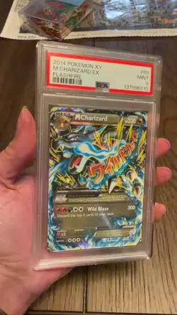 2014 Pokemon XY M Charizard EX Flashfire 69/106 PSA 9 - Image 2