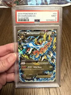 2014 Pokemon XY M Charizard EX Flashfire 69/106 PSA 9 - Image 3