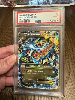 2014 Pokemon XY M Charizard EX Flashfire 69/106 PSA 9 - Image 4