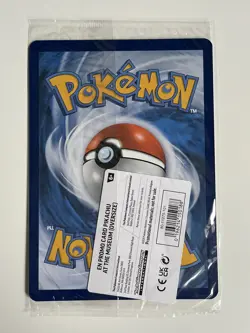 Pokemon x Natural History Museum Jumbo Pikachu Promo Card and Ecology Booklet - Image 4