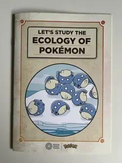 Pokemon x Natural History Museum Jumbo Pikachu Promo Card and Ecology Booklet - Image 5