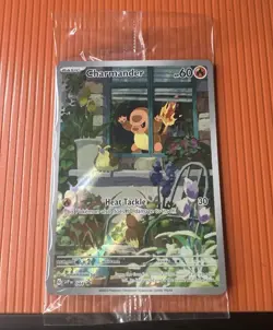 Pokemon TCG Charmander Obsidian Flames #044 SVP Black Star Promo [SEALED] - Image 1