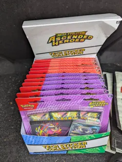 Pokemon Ascended Heroes Tech Sticker Collection- Set Of 12-Open Display ✅In Hand - Image 1