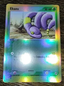 Pokemon Ekans 64/100 EX Sandstorm Reverse Holo Rare MINT - Image 2