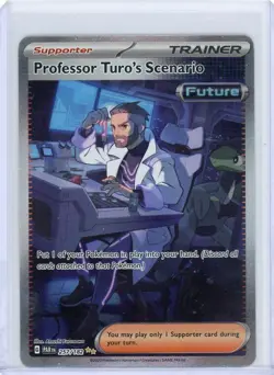 Professor Turo's Scenario 257/182 SV04: Paradox Rift Holo Ultra Rare Pokemon ! - Image 1