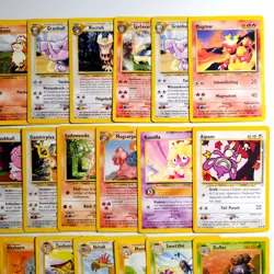 40x Pokemon Karten POOR! WOTC Sammlung gemischt div. Set TCG non Holo /E67 - Image 4