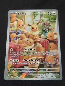 Pokemon Twilight Masquerade Eevee IR #188/167 Rare 💎 Mint - Image 1