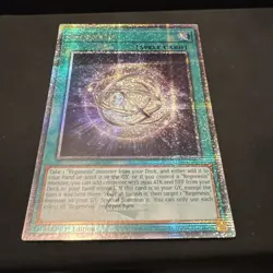 Yugioh! Regenesis Quarter Century Secret Rare Near Mint 1st Edition ALIN-EN059 - Image 1