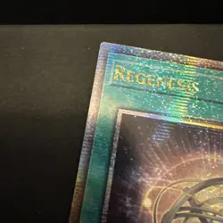 Yugioh! Regenesis Quarter Century Secret Rare Near Mint 1st Edition ALIN-EN059 - Image 4