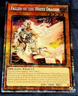 Fallen of the White Dragon 1st Edition Starlight Rare BPRO-EN024 Yu-Gi-Oh! - Image 1