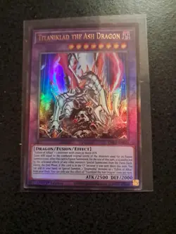 Yu-Gi-Oh! Titaniklad the Ash Dragon Ultra Rare CH01-EN046 - Image 1
