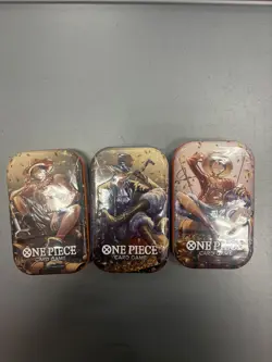 One Piece TCG Tin Pack Set Vol. 2 (TS-02, OP13) New Factory Sealed Set Of 3 - Image 3