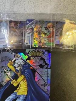 One Piece TCG OP05-069 SR Trafalgar Law Manga Original Awakening Of The New Era - Image 3