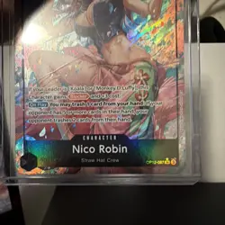 Nico Robin OP12-087 Alt Art One Piece TCG Legacy of the Master English NM - Image 3