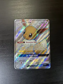 Eevee Gx SM242 Holo Promo Sun & Moon Pokemon Card - Image 1