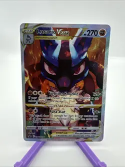 Lucario VSTAR SWSH291 SWSH: Sword & Shield Promo Cards Holo - Image 1