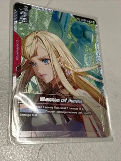 GUNDAM CARD GAME GD01-111 R+ (SP) BATTLE OF THE ACES - SPR+ (GD03 STEEL REQUIEM) - Image 3