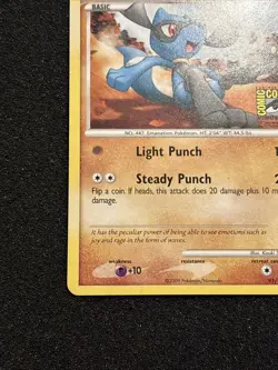 2009 Pokemon Platinum SDCC Riolu Promo Card 91/127 - San Diego Comic Con NM - Image 4