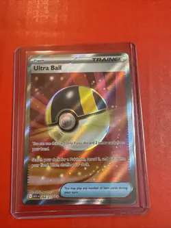 Ultra Ball 264/217 ASC Full Art Holo Trainer-Item Pokemon TCG Card - Image 1