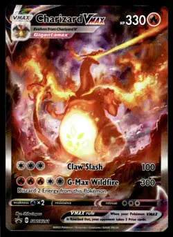 Pokemon TCG SWSH: Sword & Shield Promo Cards #SWSH261 Charizard VMAX - Image 1