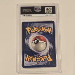 Pokemon TCG Blastoise Holo Unlimited Rare Card Base Set 2/102 PSA 6 - Image 2