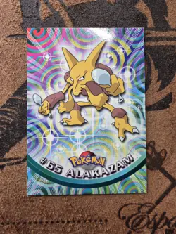 Alakazam #65 Topps Pokemon TV Animation Edition Pokemon Card - Image 1