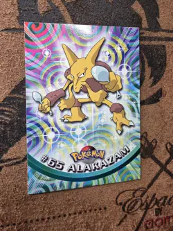 Alakazam #65 Topps Pokemon TV Animation Edition Pokemon Card - Image 3